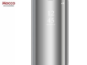 Mocco Clear View Cover Case For Samsung Galaxy S23 Silver