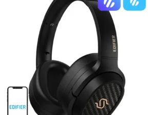 CASTI Edifier wireless-fir,standard,multimedia,smartphone,mic pe casca,conectare BT 5.2,1500mAh,driver 89x70mm planar magnetic,USB-C,Jack 3.5 mm,negru "S3 STAX Spirit" "S3-BK", (timbru verde 0.8 lei)