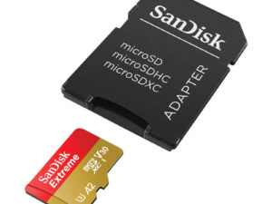 Sandisk memory card microSDXC 1TB Extreme + adapter