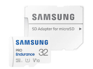 Samsung | PRO Endurance | MB-MJ32KA/EU | 32 GB | MicroSD Memory Card | Flash memory class U1, V10, Class 10 | SD adapter