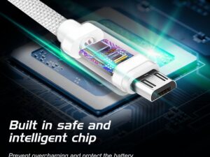 Swissten Textile Quick Charge Universal Micro USB Data and Charging Cable 2m