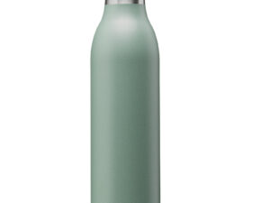 Termopudele CityLoop Thermavac eCycle Water Bottle 0.6L, pārstrādāta nerūs. tērauda / pelēcīgi zaļa