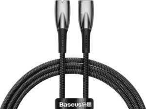 USB-C cable for Lightning Baseus Glimmer Series, 20W, 1m (Black)