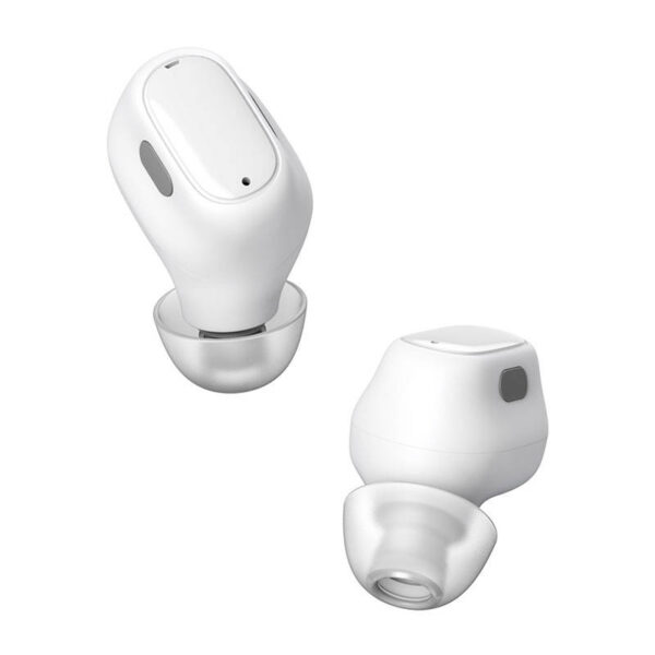 CASTI Baseus Encok WM01, true wireless, intraauriculare - butoni, pt smartphone, microfon pe casca, conectare prin Bluetooth 5.0, alb "NGTW240002" (timbru verde 0.18 lei) - 6932172611941 - Image 5