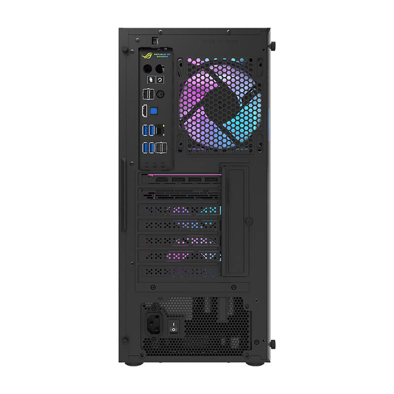 Darkflash DK351 computer case (black) + 4 RGB fans - Image 6