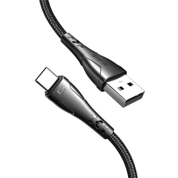 USB to USB-C cable, Mcdodo CA-7461, 1.2m (black) - Image 2