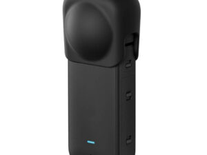 Puluz silicone protective lens cover for Insta360 X3 (black)
