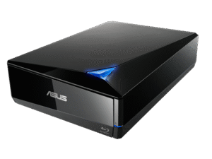 ASUS External 16X Blu-ray Writer USB 3.0 Mac Compatible M-DISC support Disc Encryption Unlt. Webstorage 12mo NERO Backitup E-Media "BW-16D1X-U/BLK/G/AS" (timbru verde 0.8 lei)