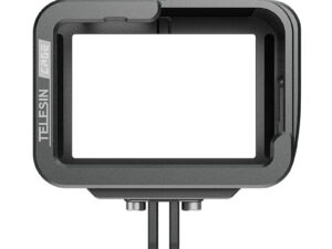 TELESIN Aluminum cage for GoPro Hero 11/10/9 +vertical adapter