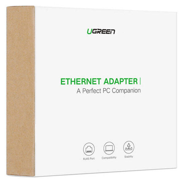 ADAPTOR RETEA Ugreen, "US236" extern, USB Type-C (T) la port 10/100/1000 Mbps  RJ-45, negru "50307" (timbru verde 0.18 lei) - 6957303853076 - Image 3
