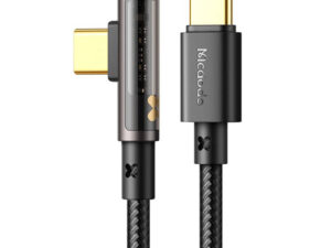 USB-C to USB-C Prism 90 degree cable Mcdodo CA-3401, 100W, 1.8m (black)