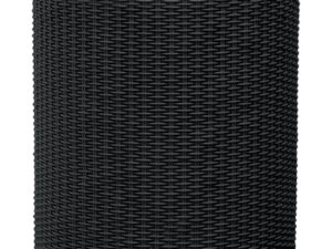 Puķu pods Large Cylinder Planter pelēks