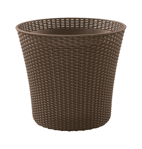 Puķu pods Conic Planter 56,5L brūns