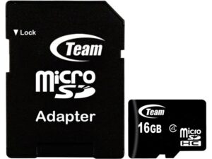 Memory card TEAM micro SDHC, 16GB