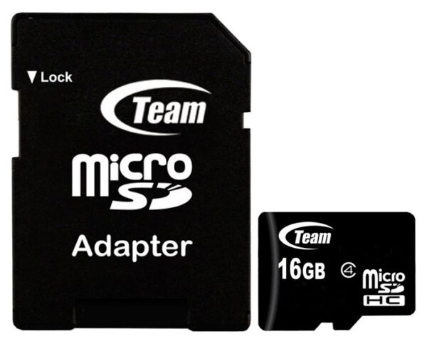 Memory card TEAM micro SDHC, 16GB