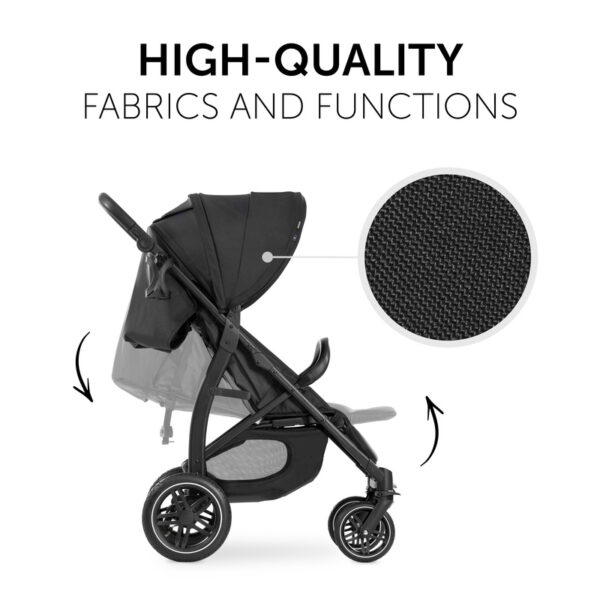 HAUCK stroller RAPID 4D, Air Black, 148488 - Image 7