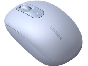 MOUSE Ugreen, "MU105" PC sau NB, wireless 2.4GHz, optic, 3/1 butoane/scroll, 2400 dpi, albastru"90671" (timbru verde 0.18 lei) - 6957303896714