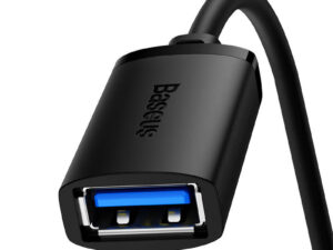 USB 3.0 Extension cable Baseus male to female, AirJoy Series, 2m (black)
