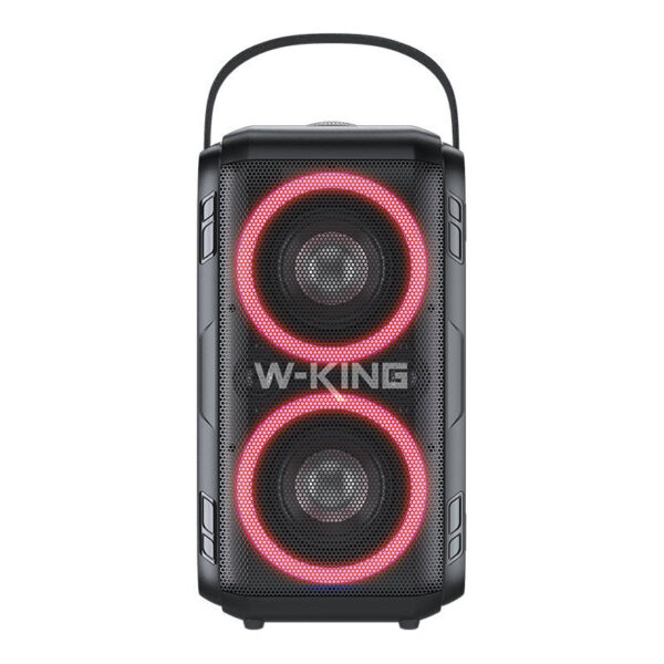 Wireless Bluetooth Speaker W-KING T9 60W (black) + microphone - Image 2