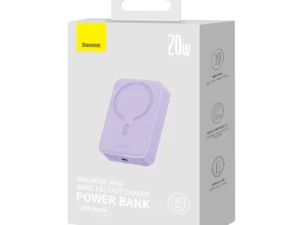 Powerbank Baseus Magnetic Mini 20000mAh, USB-C  20W MagSafe (purple)
