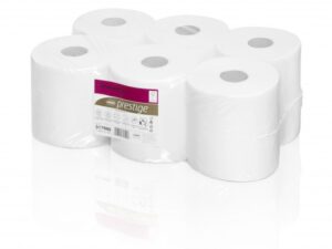 WEPA Centre Feed Rolls for Feed point system RPCB2150 - FP,2-Ply 150m 600 sheets, 20x25, Cellulose (