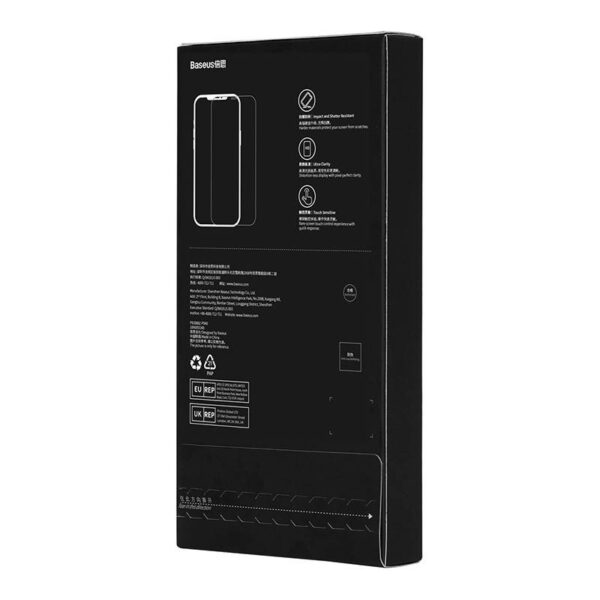 Tempered Glass Baseus 0.4mm Iphone 13 Pro Max/14 Plus + cleaning kit - Image 5