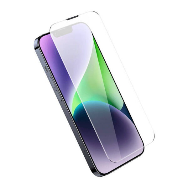 Tempered Glass Baseus 0.4mm Iphone 13 Pro Max/14 Plus + cleaning kit - Image 3