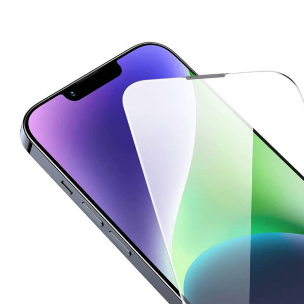 Tempered Glass Baseus 0.4mm Iphone 13 Pro Max/14 Plus + cleaning kit - Image 7