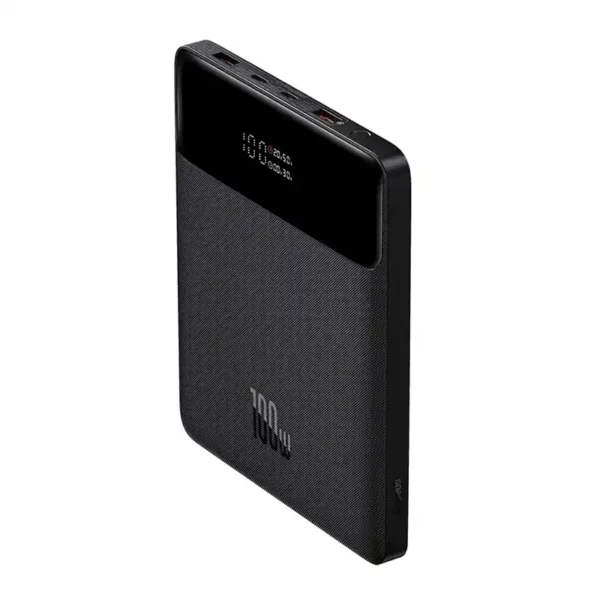Powerbank Baseus Blade 20000mAh 2xUSB, 2xUSB-C + cable USB-C  100W (black) - Image 5