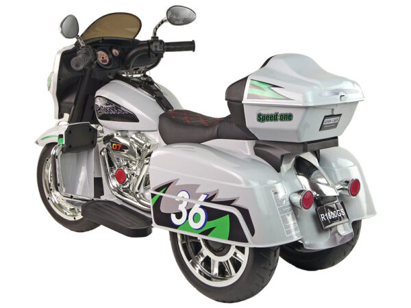 Goldwing NEL-R1800GS Three-Wheeled Battery Motorcycle grey - Image 5