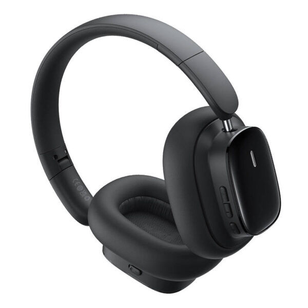 CASTI Baseus Bowie H1i, pt smartphone, wireless, bluetooth 5.3, microfon pe casca, noise cancelation,Hi-Res Sound,100 ore viata baterie,negru "A00050402113-00" (timbru verde 0.18 lei) - 6932172631710 - Image 6