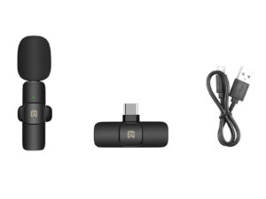 Wireless microphone Puluz PU3151B Lavalier Type C