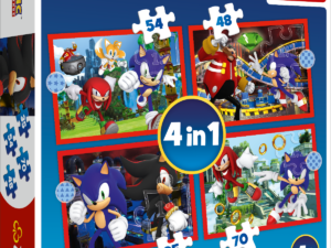 TREFL SONIC Puzzle 4 in 1 set