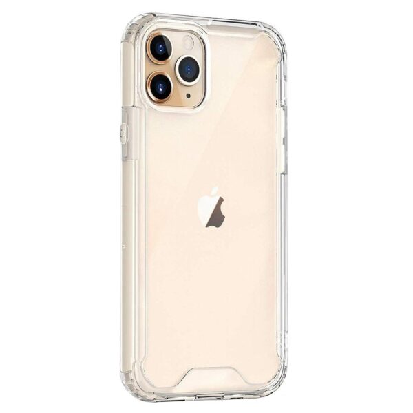 Mocco Acrylic Back Case Silicone Case for Samsung Galaxy A02S Transparent - Image 2
