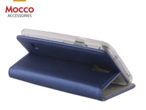 Mocco Smart Magnet Book Case For Huawei Y7 / Y7 Prime (2018) Blue