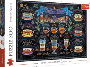 TREFL Puzzle Coffee, 500 pcs