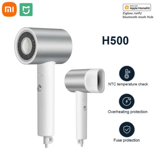 Xiaomi | Water Ionic Hair Dryer | H500 EU | 1800 W | Number of temperature settings 3 | Ionic function | White - Image 2