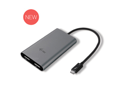 I-TEC THUNDERBOLT3 Dual DP Video Adapter