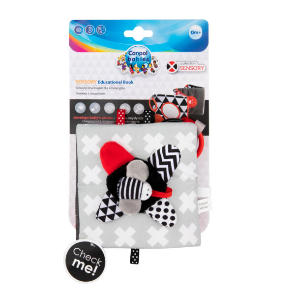 Canpol babies Soft Contrast Book SENSORY TOYS 68/081 - Image 6