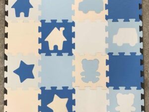 Mat Star & Heart Size A3232