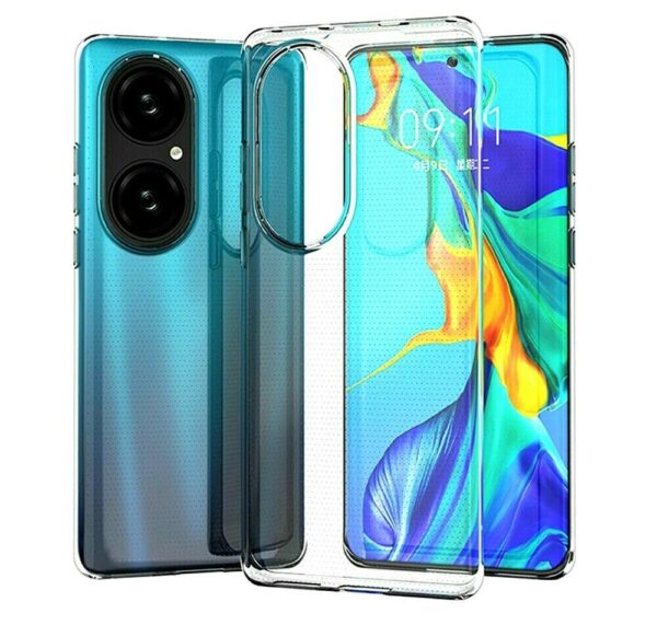 Mocco Ultra Back Case 1 mm Silicone Case for Huawei P50 Transparent