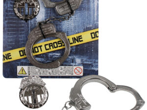GONHER Handcuffs Police + Badge, 324/0