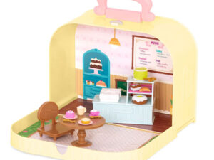 LI'L WOODZEEZ pastry shop playset in carry case, WZ6600Z
