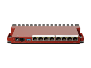 Router MikroTik L009UiGS-RM, CPU 800MHz, 12 RAM, 8xGigabit, 1xSFP, USB 3.0