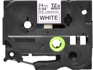 TZE-N251 NON LAM. TAPE/24 MM 8 M BLACK ON WHITE