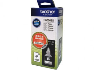 BROTHER BT6000BK BLACK INK BOTTLE 6000 P
