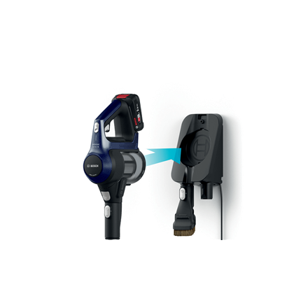 Bosch Serie 6 BBS611MAT stick vacuum/electric broom 2-in-1 stick vacuum Battery Dry Bagless 0.3 L Blue 2.5 Ah - Image 4