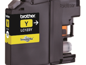 Brother LC123Y - High Yield - yellow - original - ink cartridge
