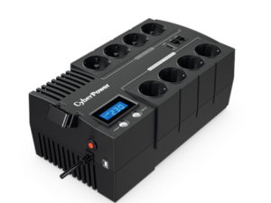 UPS CYBER POWER Line Int. cu manag,LCD,brick,1000VA/600W,AVR,8xShucko,LCD,1x12V/9Ah,Backup 42-60min,incarc.8h,USB,USB Charger Port,combo RJ45,GreenP "BR1000ELCD" (timbru verde 11 lei)