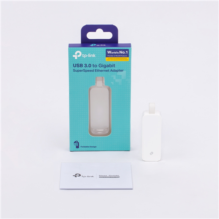 ADAPTOR RETEA TP-LINK , extern, USB 3.0, port RJ-45, 1000 Mbps, "UE300" (timbru verde 0.18 lei) - Image 6
